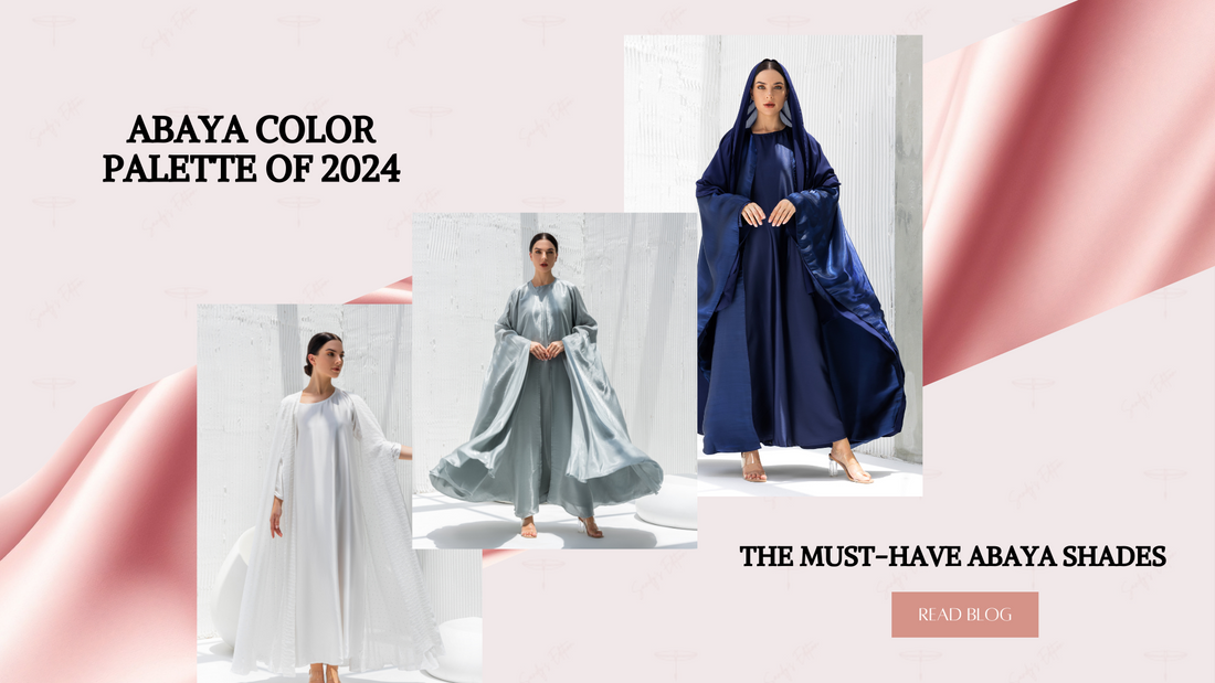 Abaya color palette 2024- Sandy's Edition Boutique 