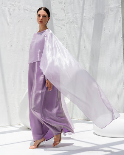 Amethyst Drape Abaya -Sandy's Edition Boutique