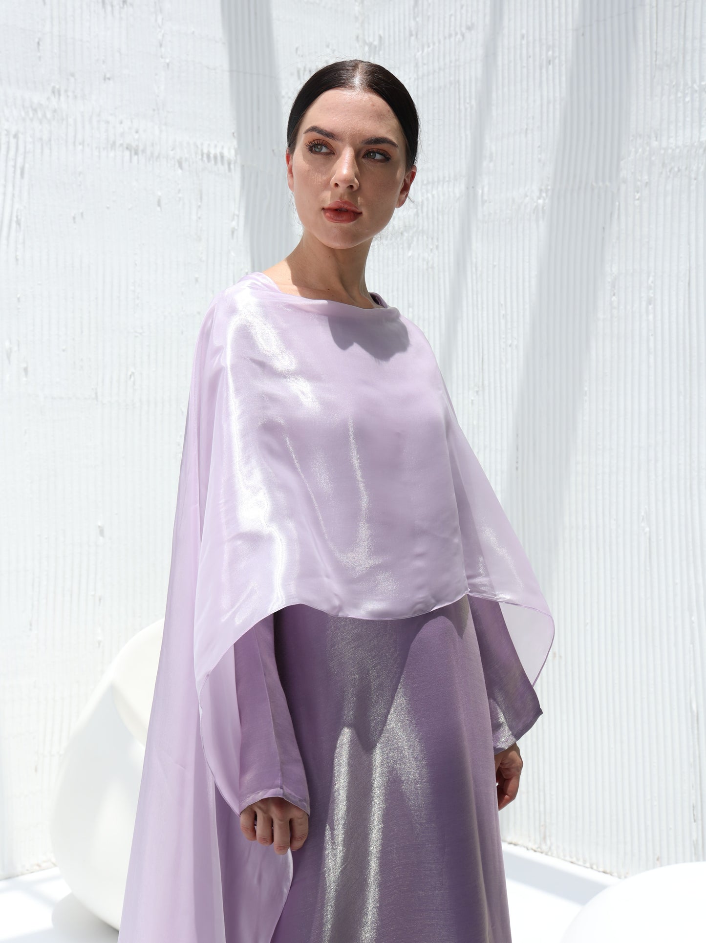 Amethyst Drape Abaya -Sandy's Edition Boutique