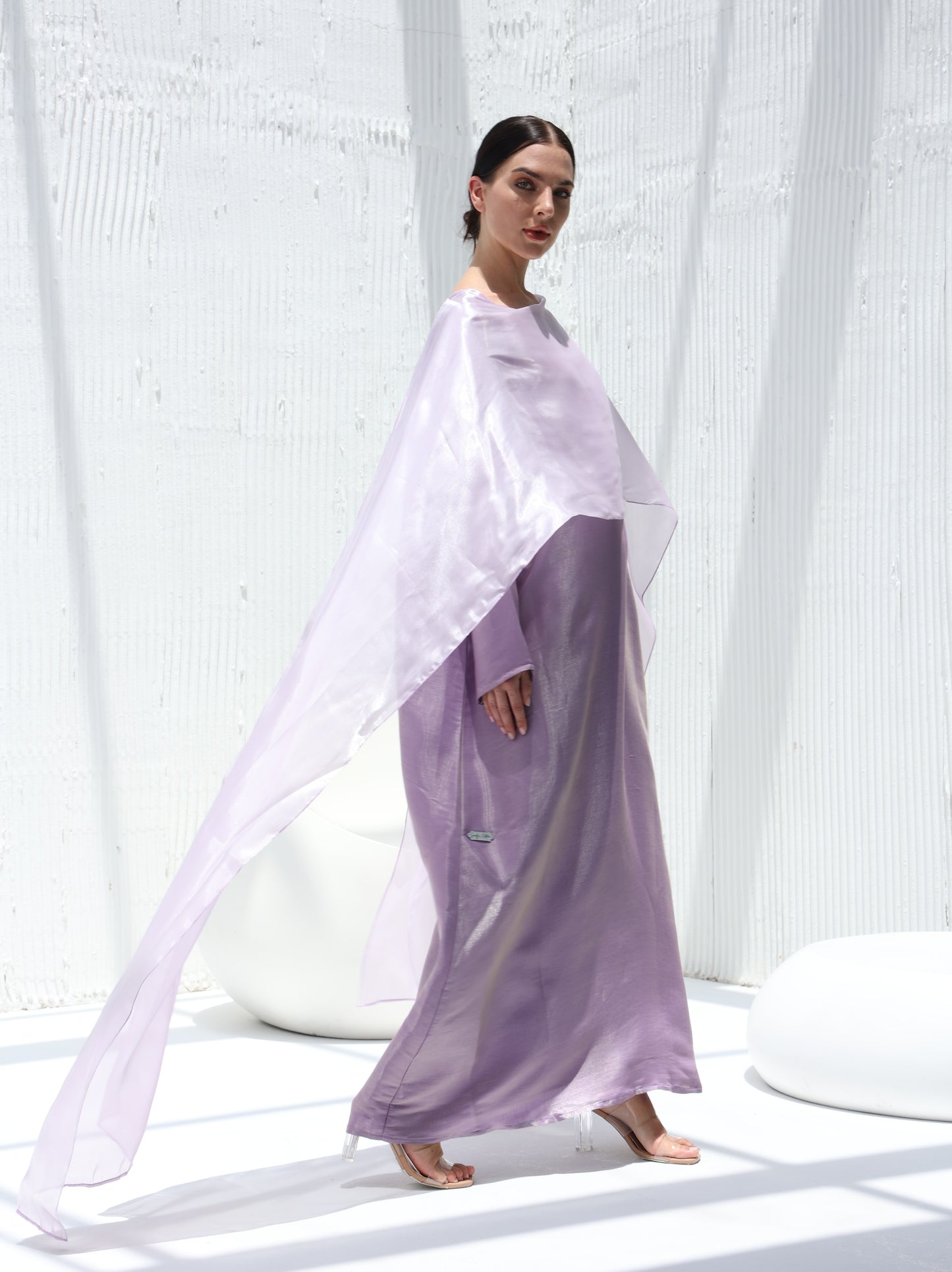 Amethyst Drape Abaya -Sandy's Edition Boutique