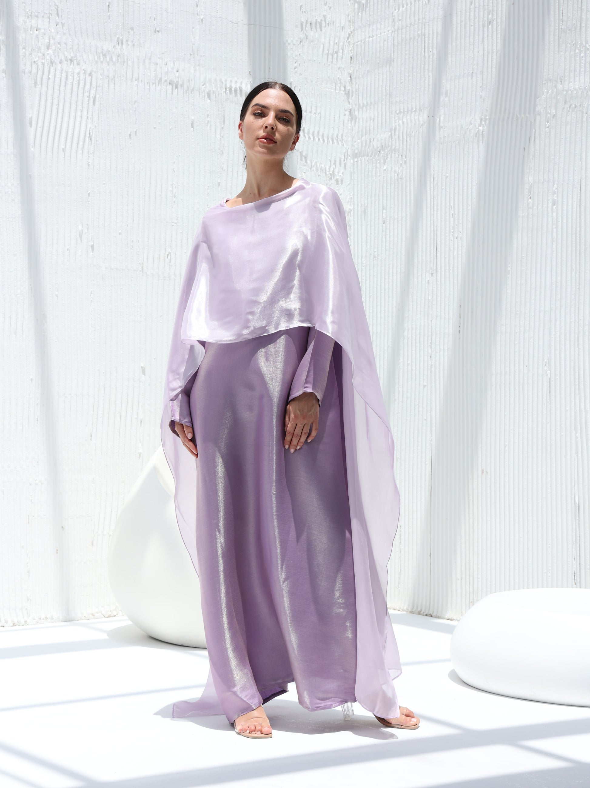 Amethyst Drape Abaya -Sandy's Edition Boutique