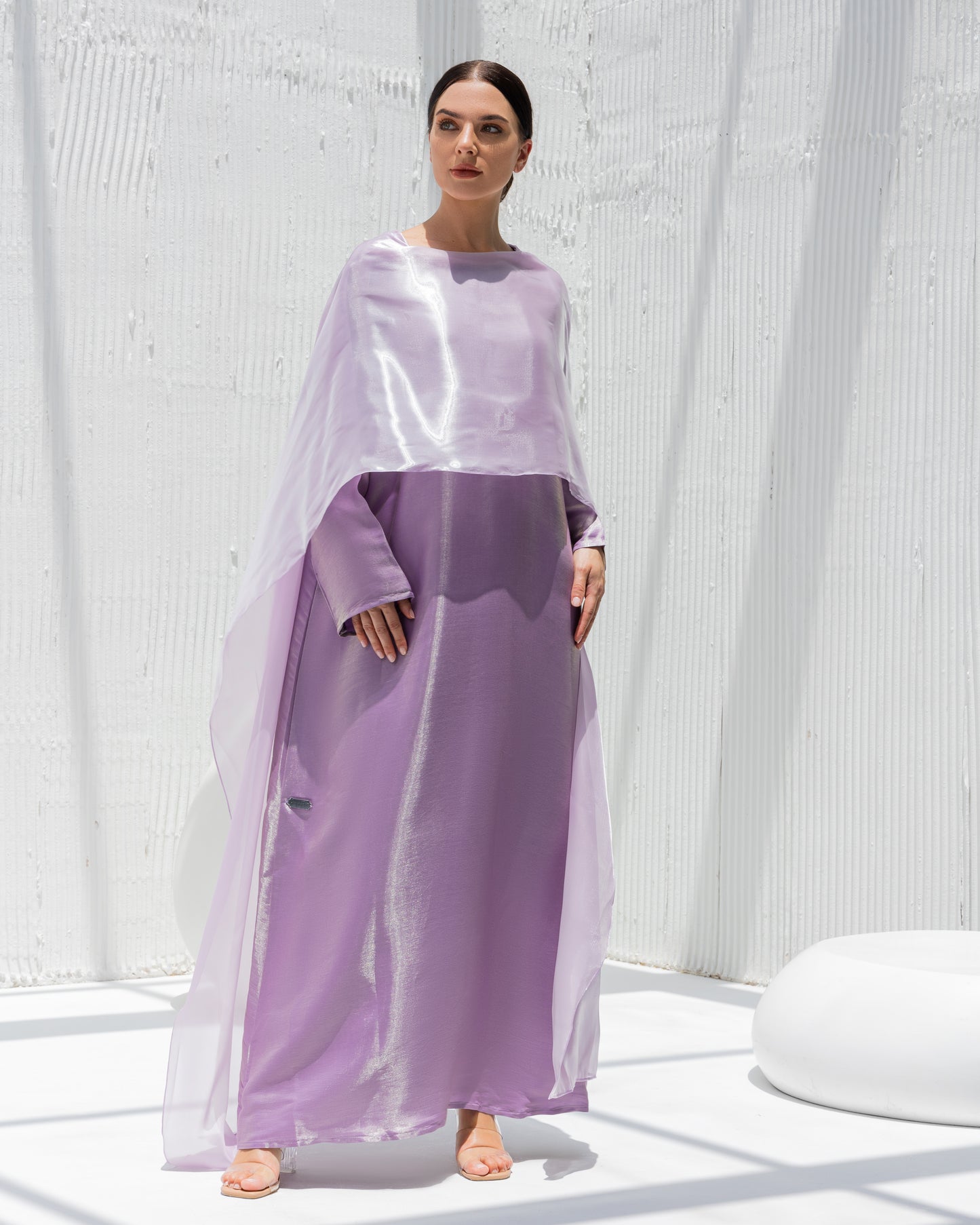 Amethyst Drape Abaya -Sandy's Edition Boutique