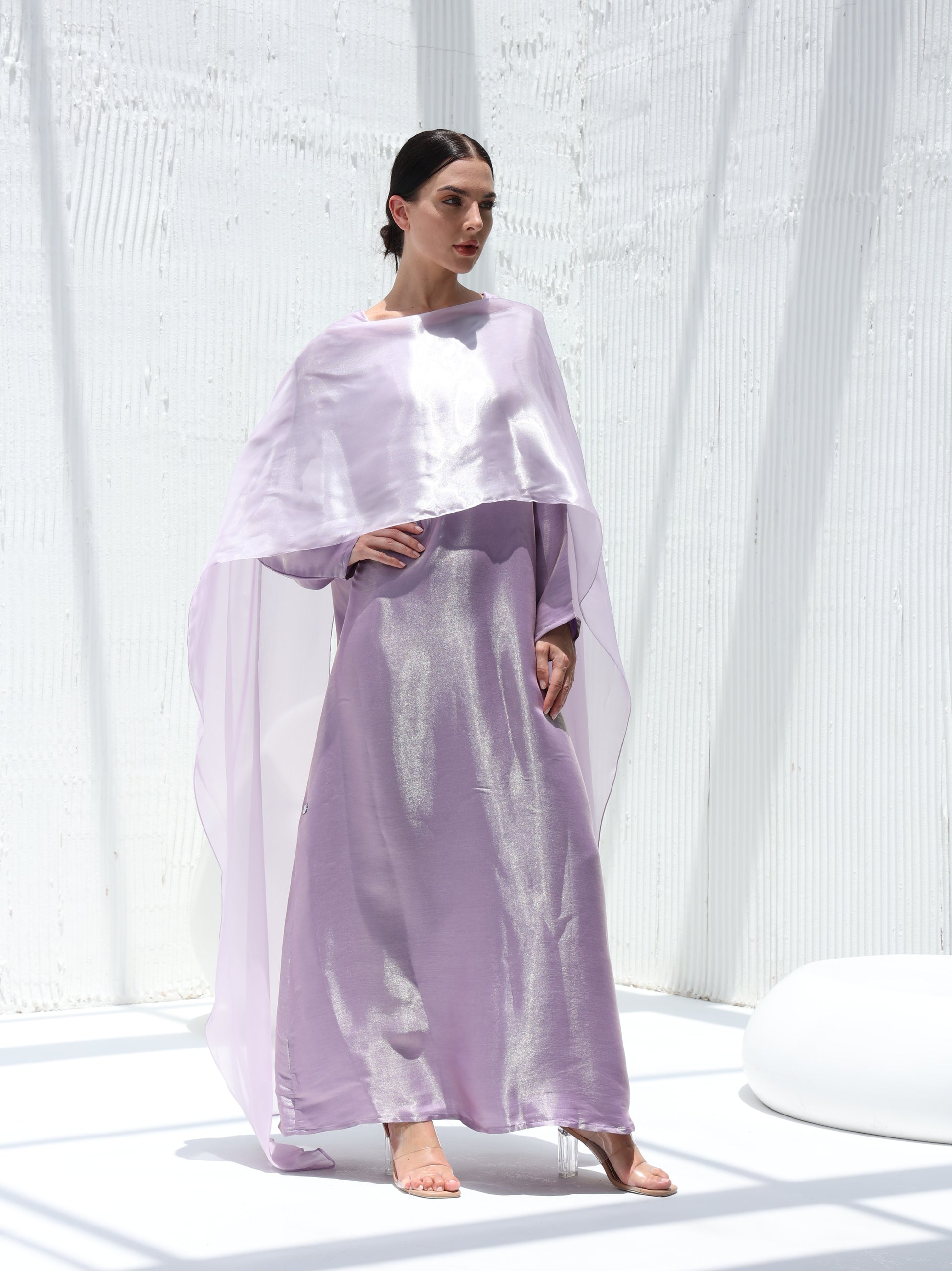 Amethyst Drape Abaya -Sandy's Edition Boutique