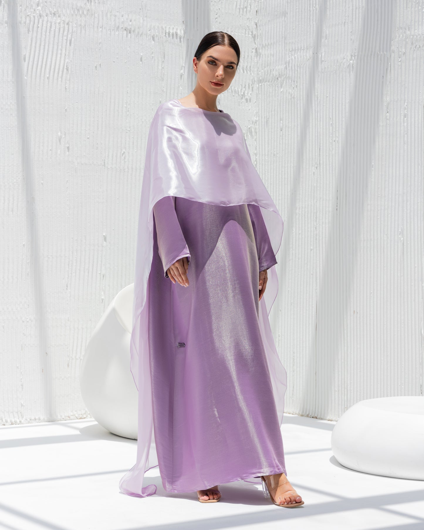 Amethyst Drape Abaya -Sandy's Edition Boutique