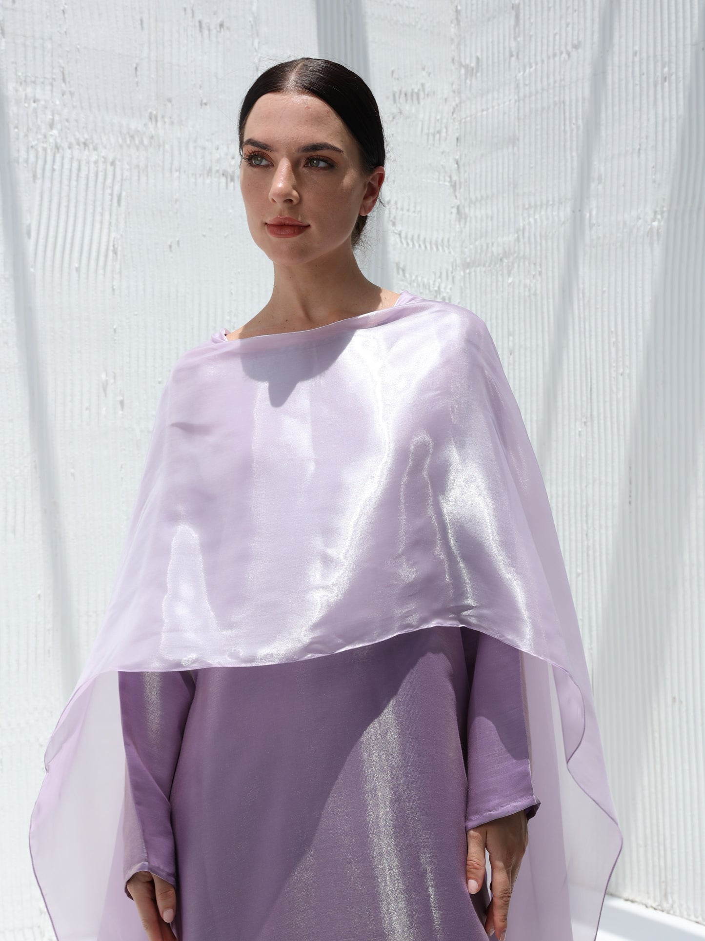 Amethyst Drape Abaya -Sandy's Edition Boutique