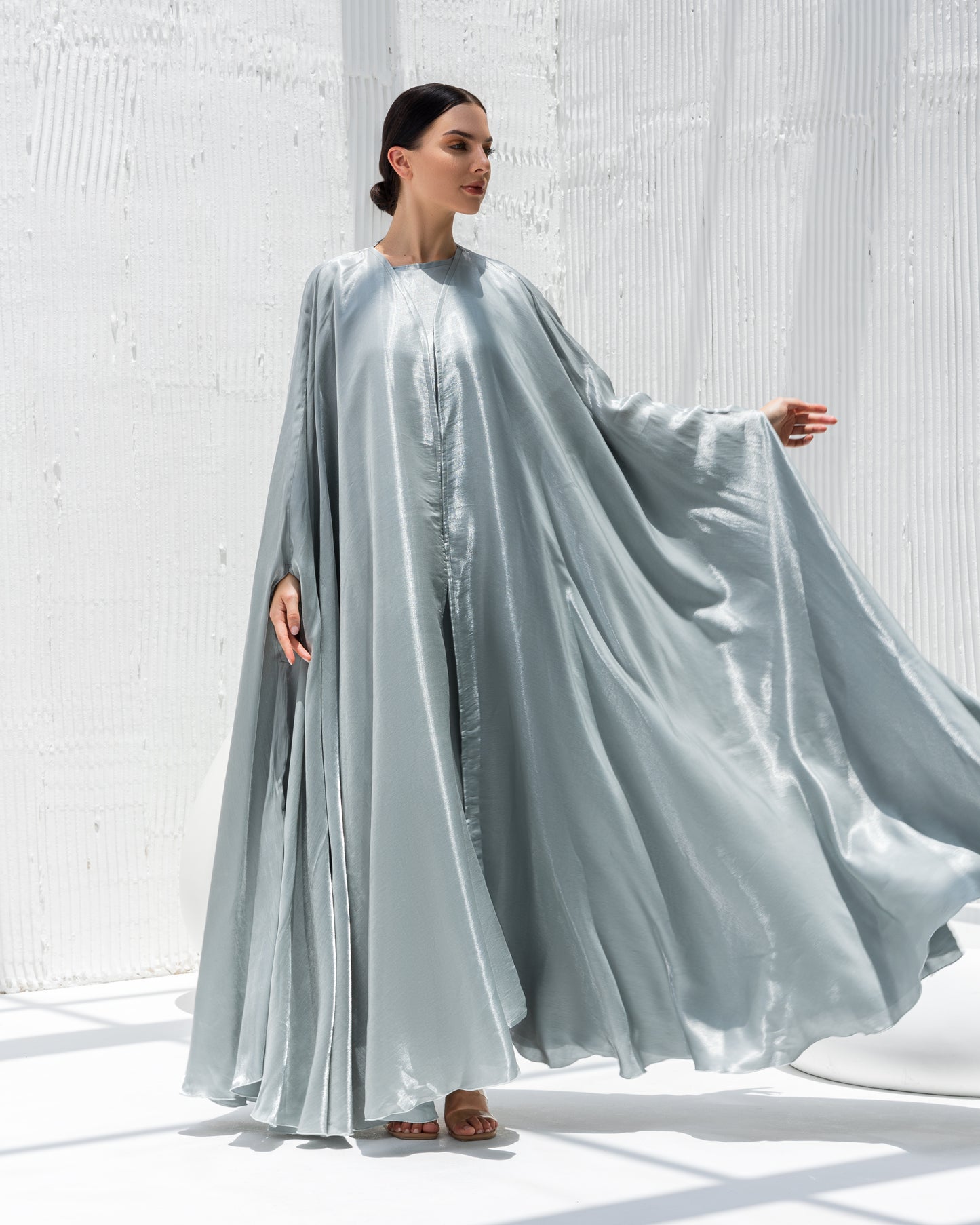 Aurora Breeze Abaya- Sandy's Edition Boutique