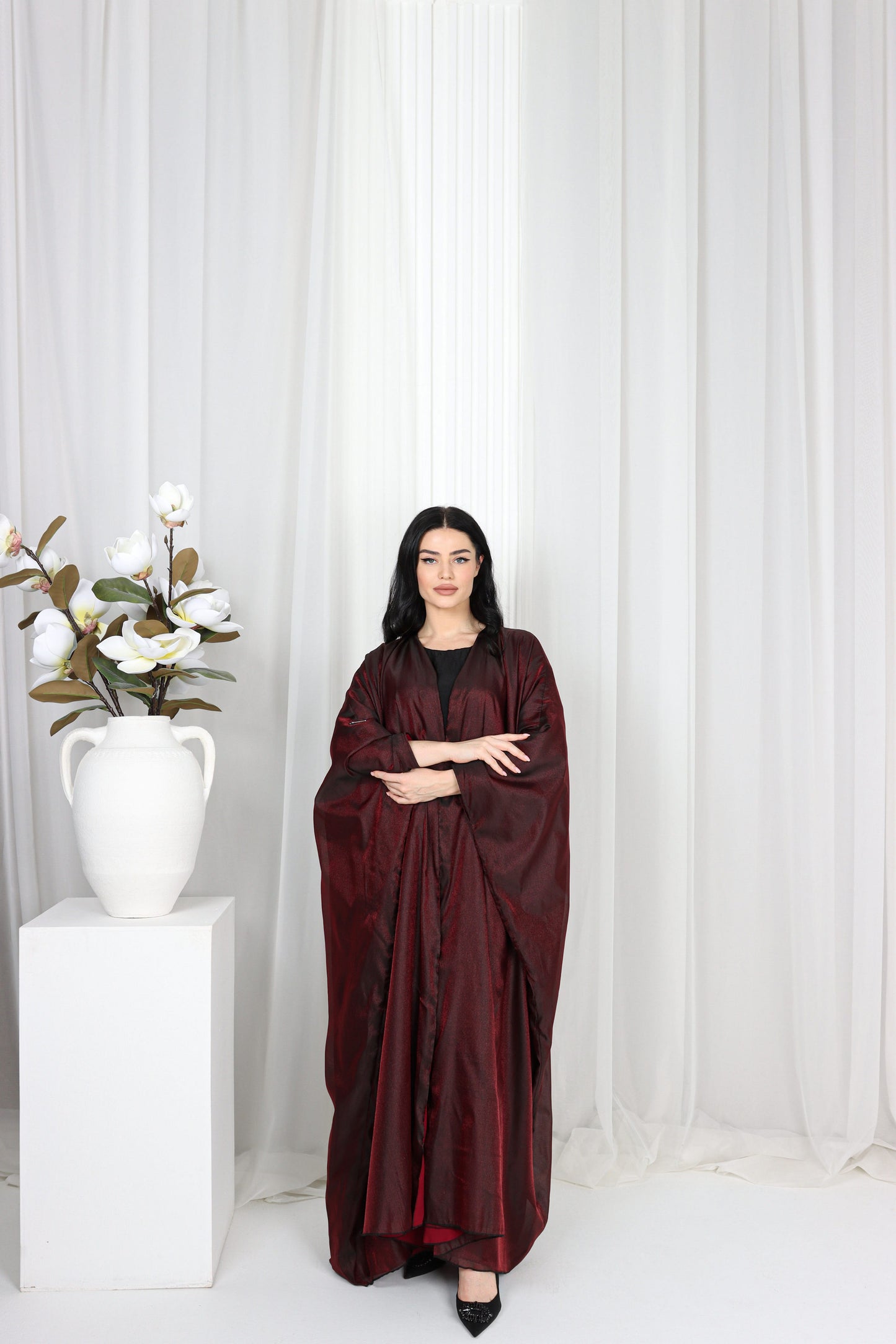 Sandy's Edition Boutique Dubai style Luxury colored abaya