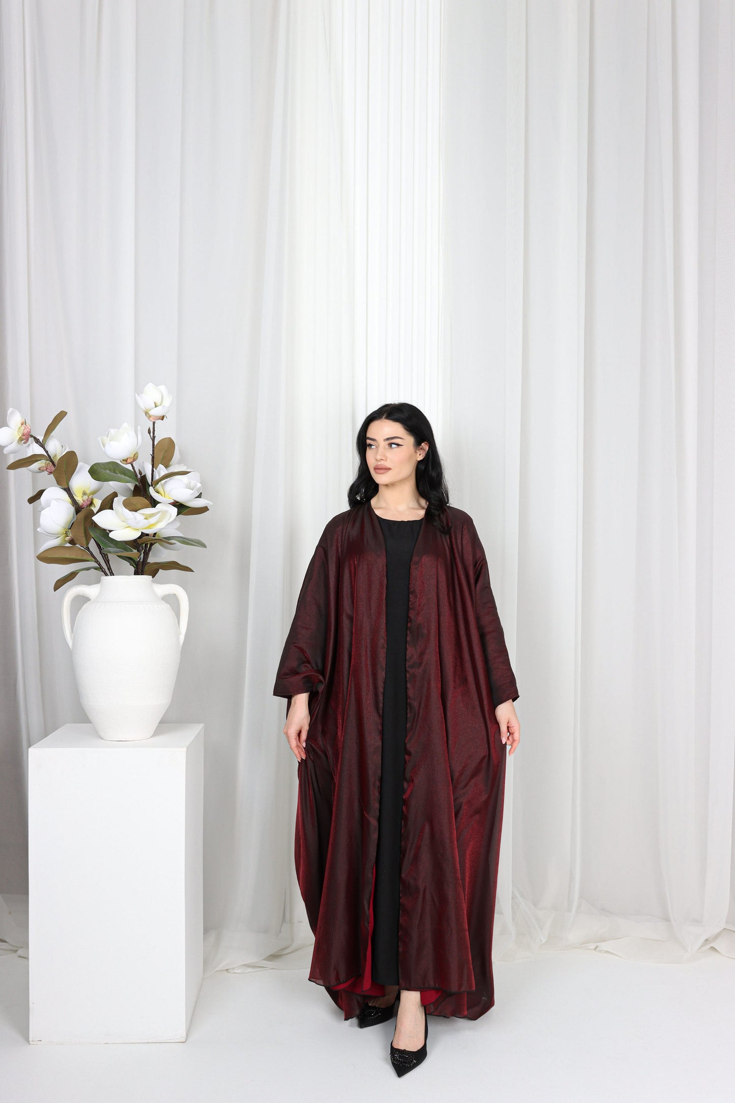 Sandy's Edition Boutique Dubai style Luxury colored abaya