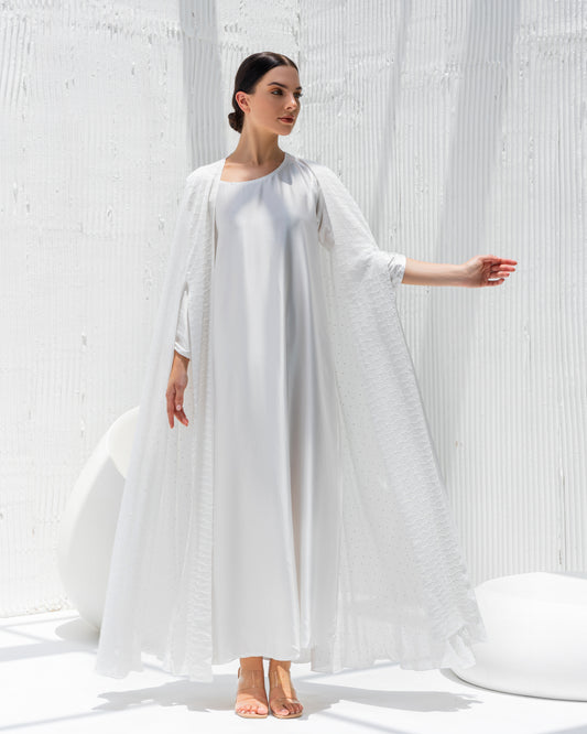 Crystal Cape Abaya-Sandy's Edition Boutique