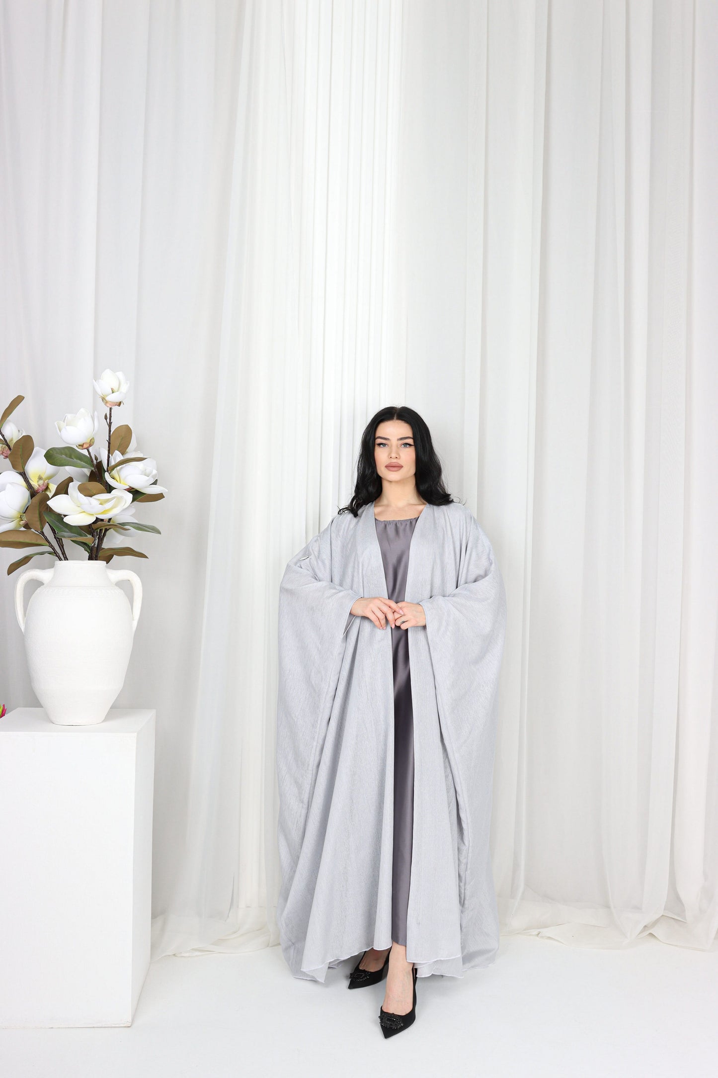 Sandy's Edition Boutique Dubai style Luxury colored abaya