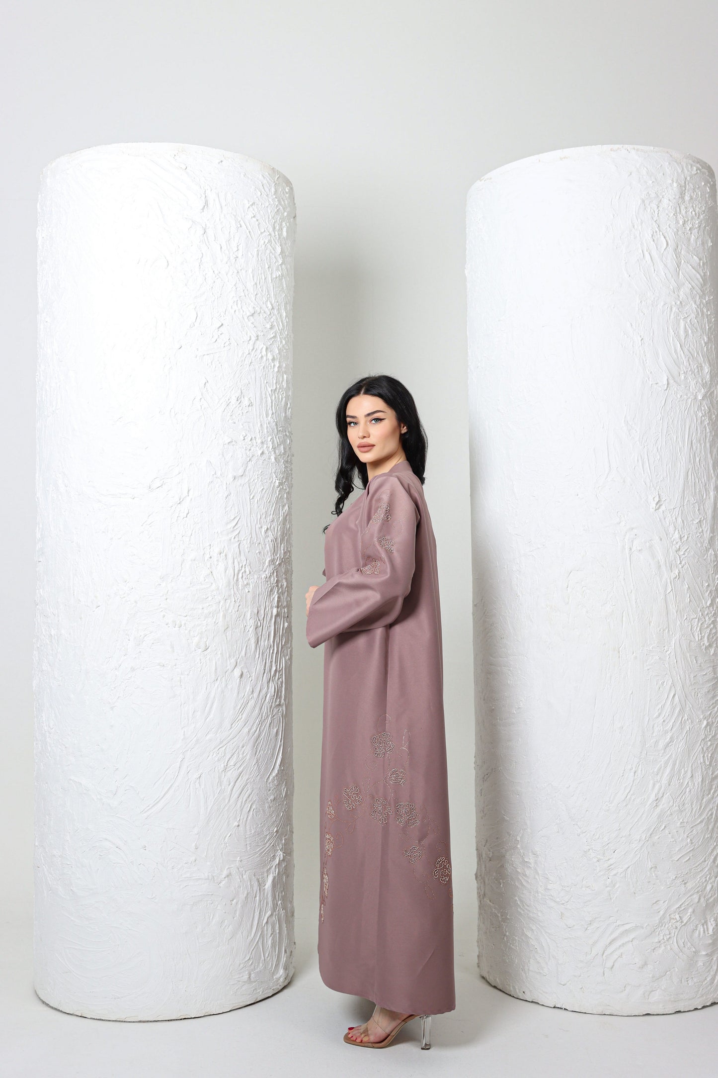 Sandy's Edition Boutique Dubai style Luxury colored abaya