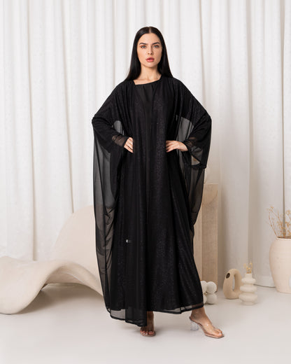 Black Galaxy Abaya-Sandy's Edition Boutique