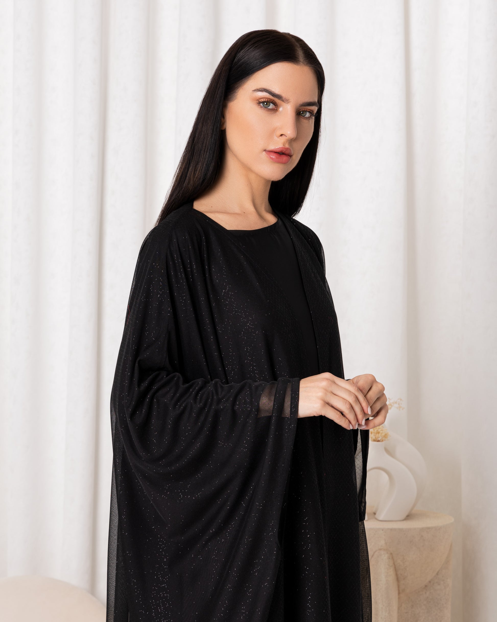 Black Galaxy Abaya-Sandy's Edition Boutique