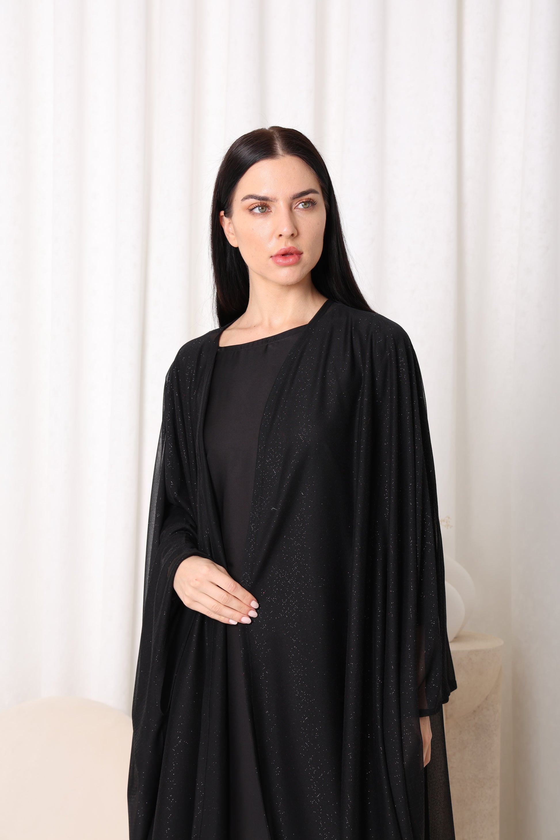 Black Galaxy Abaya-Sandy's Edition Boutique