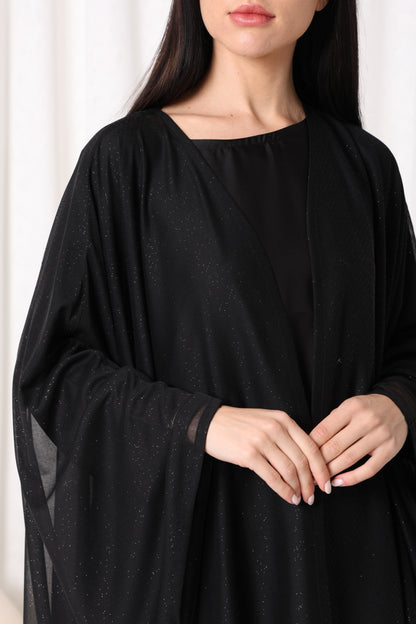 Black Galaxy Abaya-Sandy's Edition Boutique