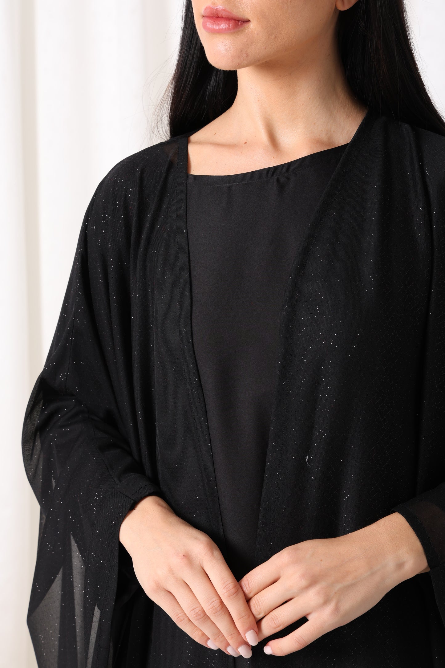 Black Galaxy Abaya-Sandy's Edition Boutique