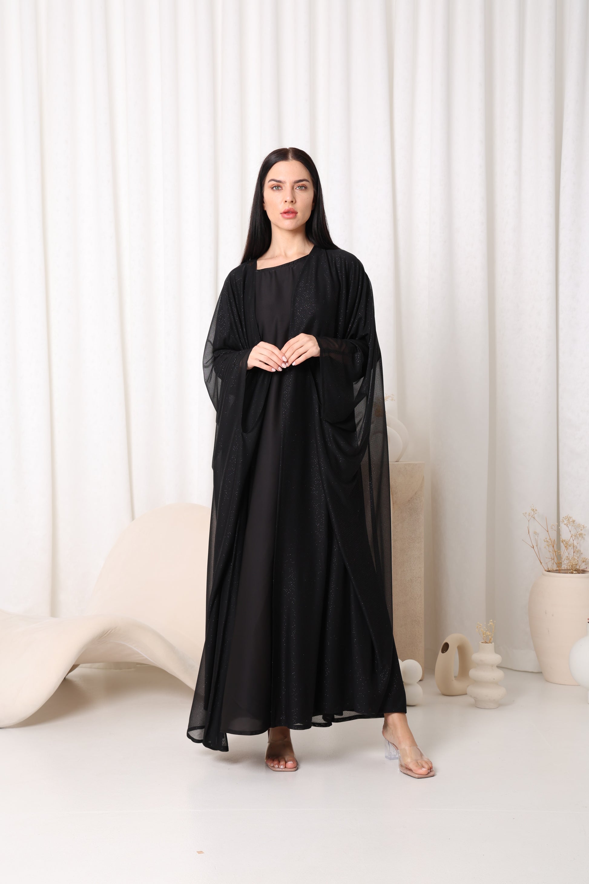 Black Galaxy Abaya-Sandy's Edition Boutique