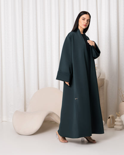 Emerald Neoprene Abaya-Sandy's Edition Boutique