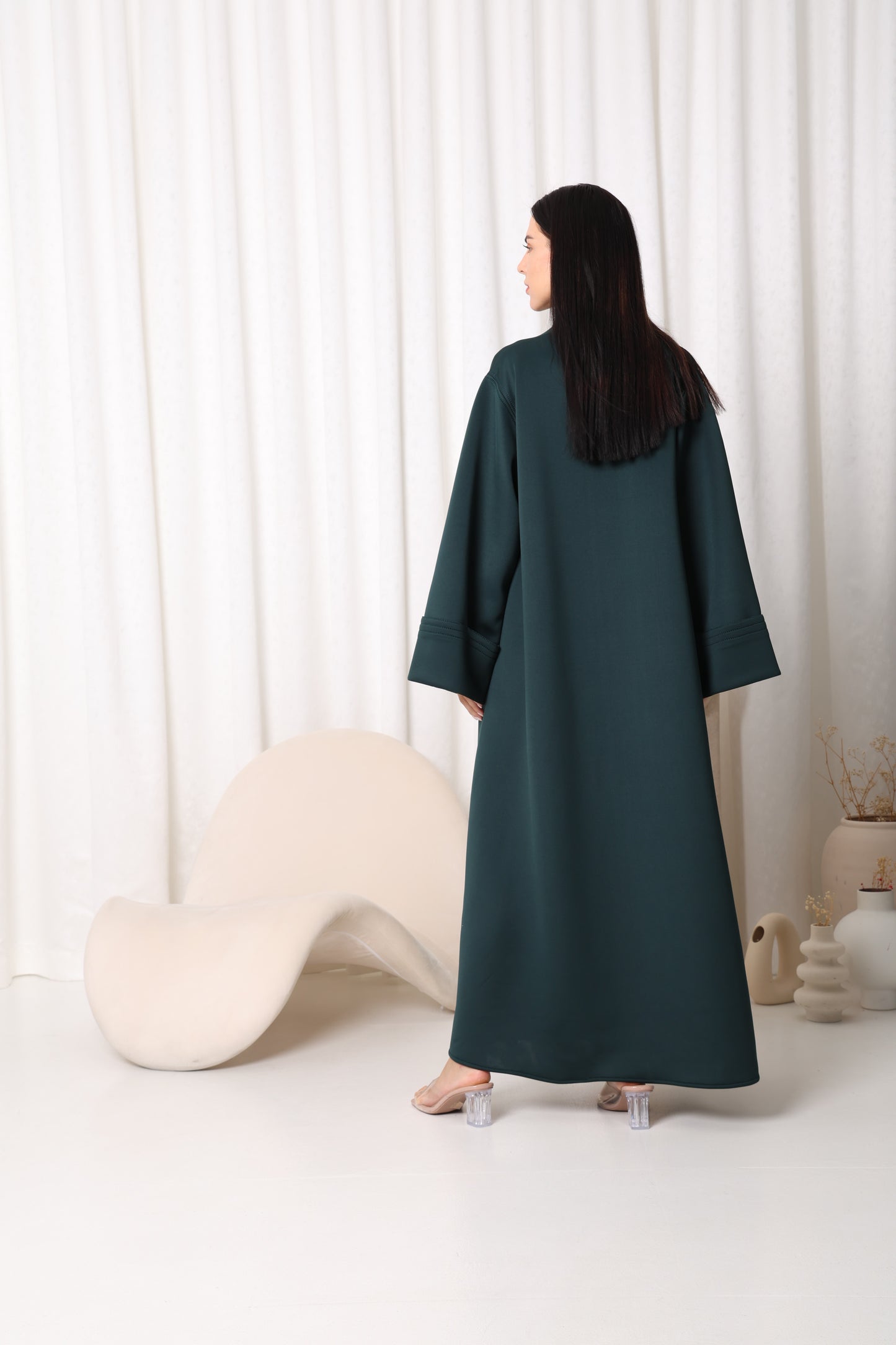 Emerald Plush Abaya-Sandy's Edition Boutique