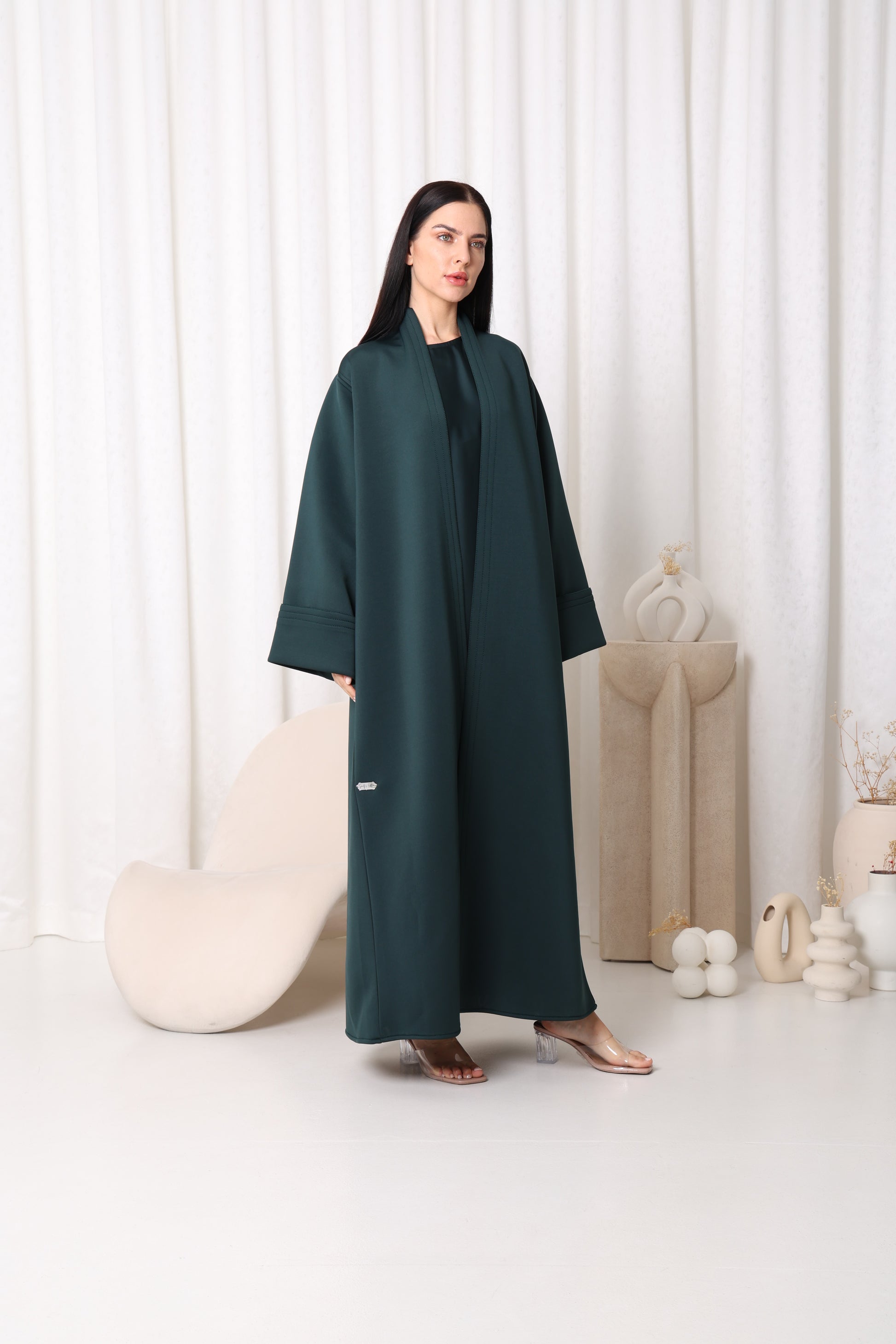 Emerald Plush Abaya-Sandy's Edition Boutique