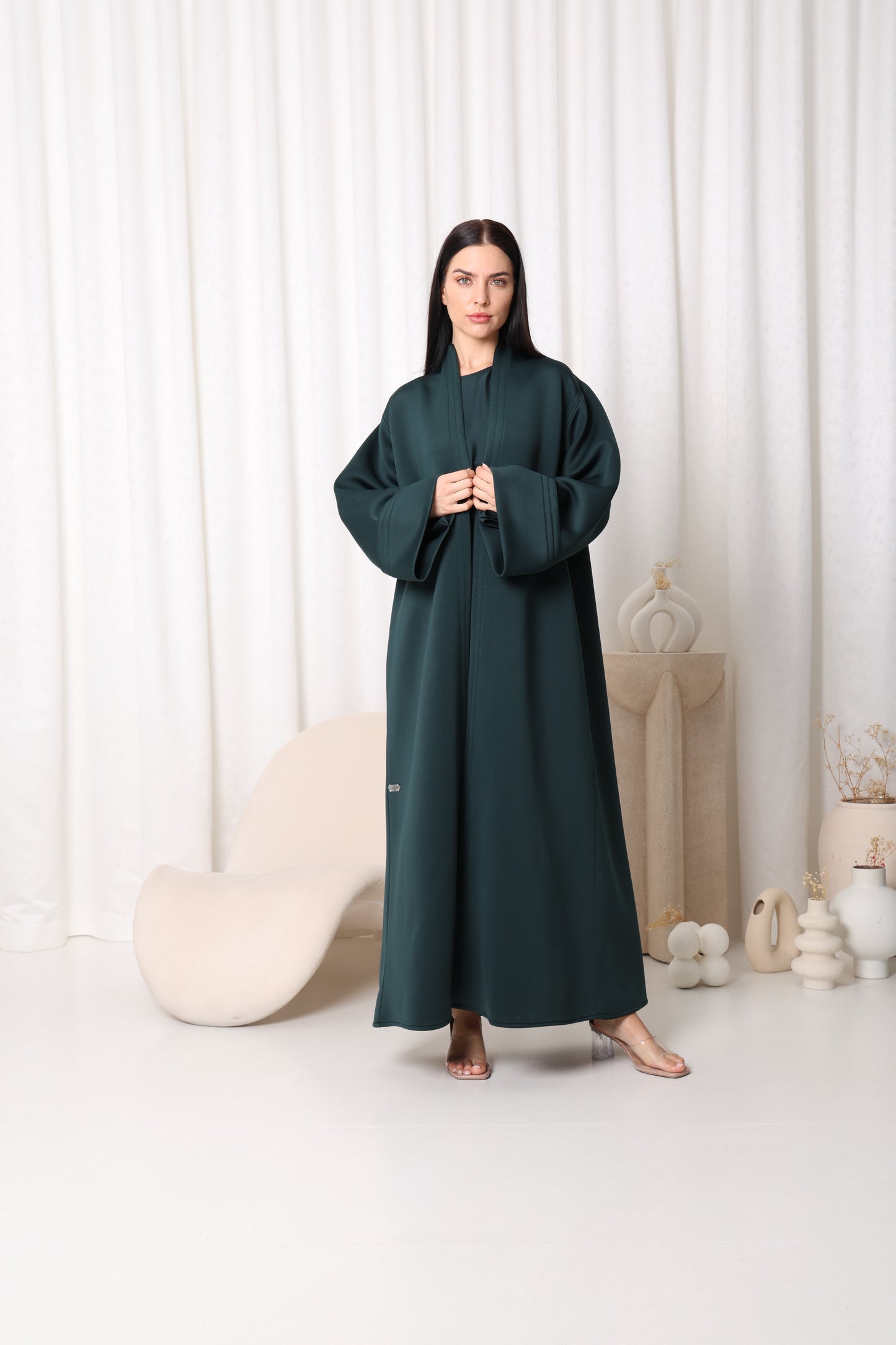 Emerald Plush Abaya-Sandy's Edition Boutique