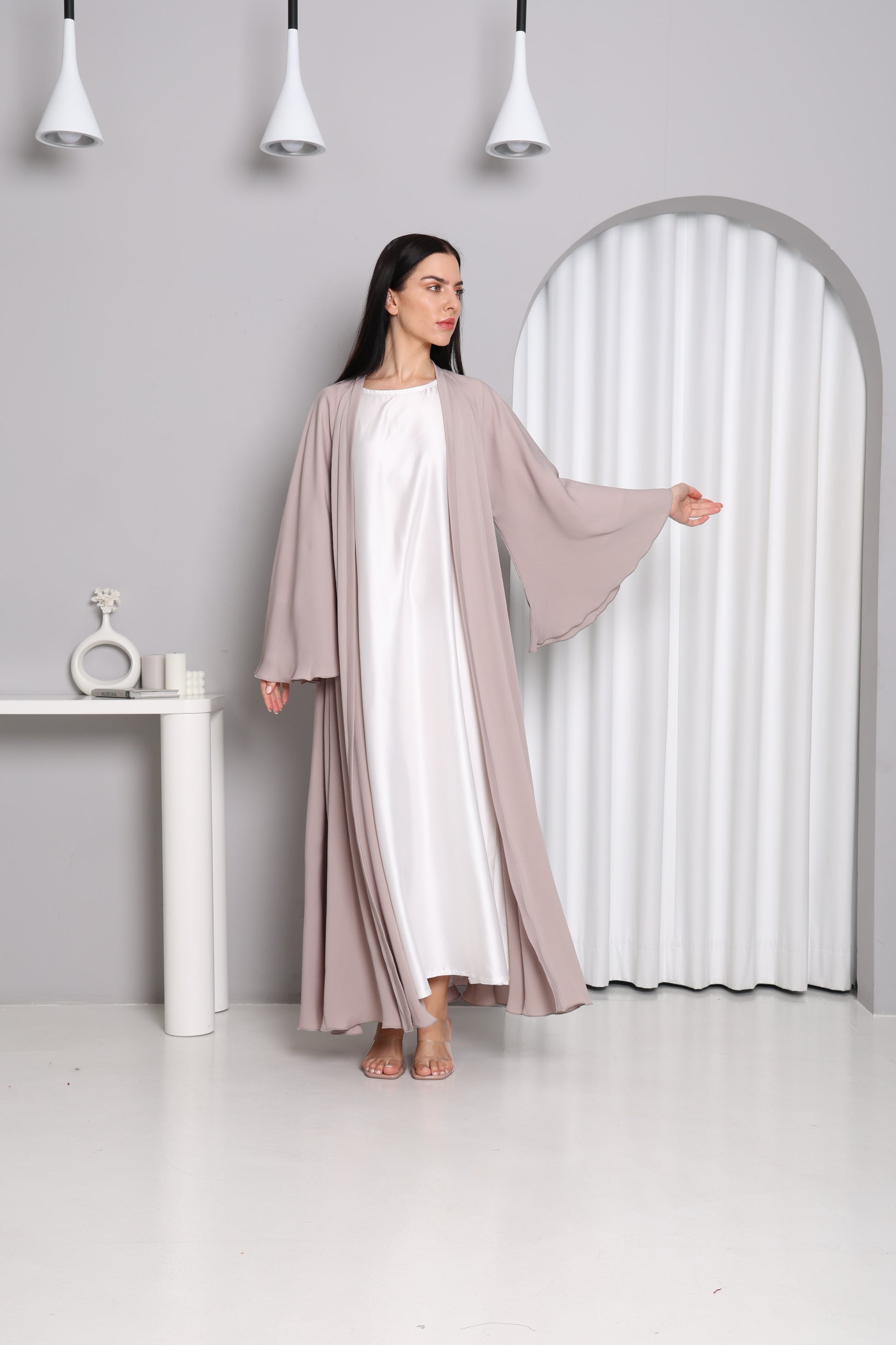 Ivory Fairy Abaya-Sandy's Edition Boutique