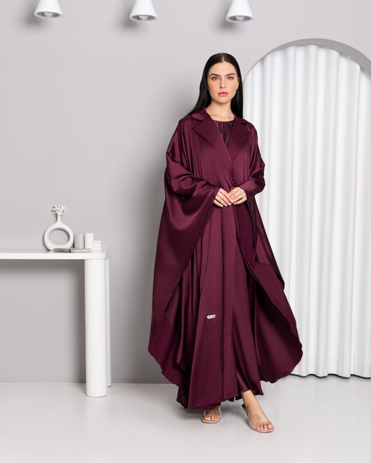  Magenta Flow Abaya- Sandy's Edition Boutique