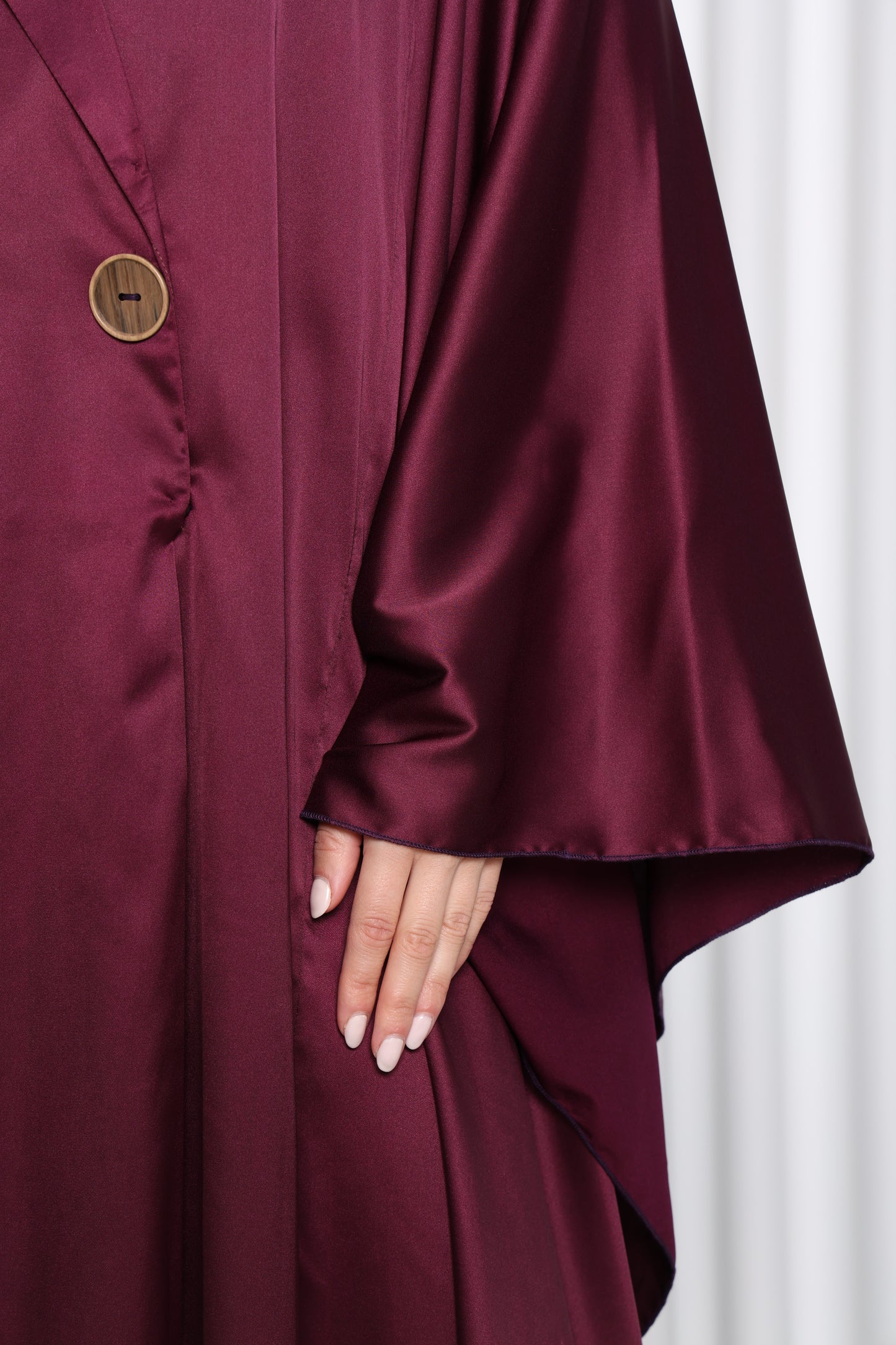  Magenta Flow Abaya- Sandy's Edition Boutique