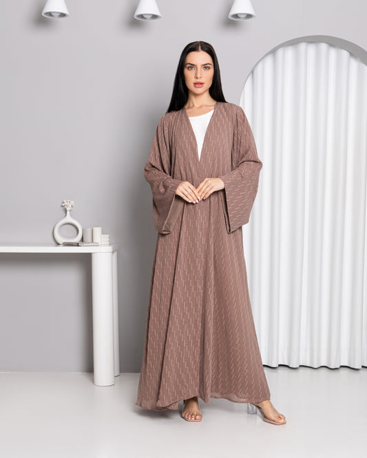 Mocha Sparkle Abaya-Sandy's Edition Boutique