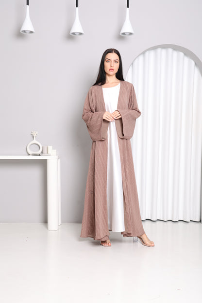 Mocha Sparkle Abaya-Sandy's Edition Boutique