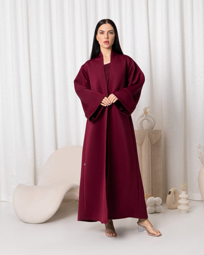  Ruby Neoprene Abaya-Sandy's Edition Boutique