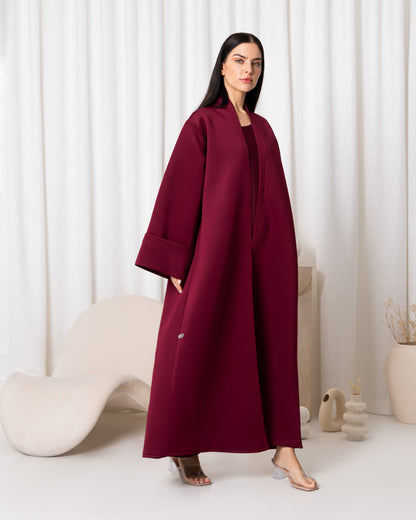  Ruby Plush Abaya-Sandy's Edition Boutique