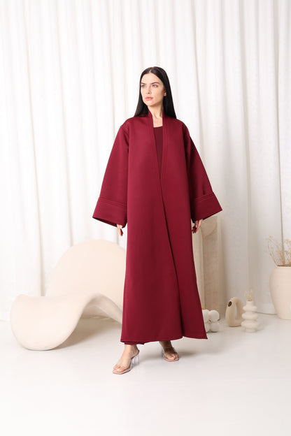  Ruby Plush Abaya-Sandy's Edition Boutique