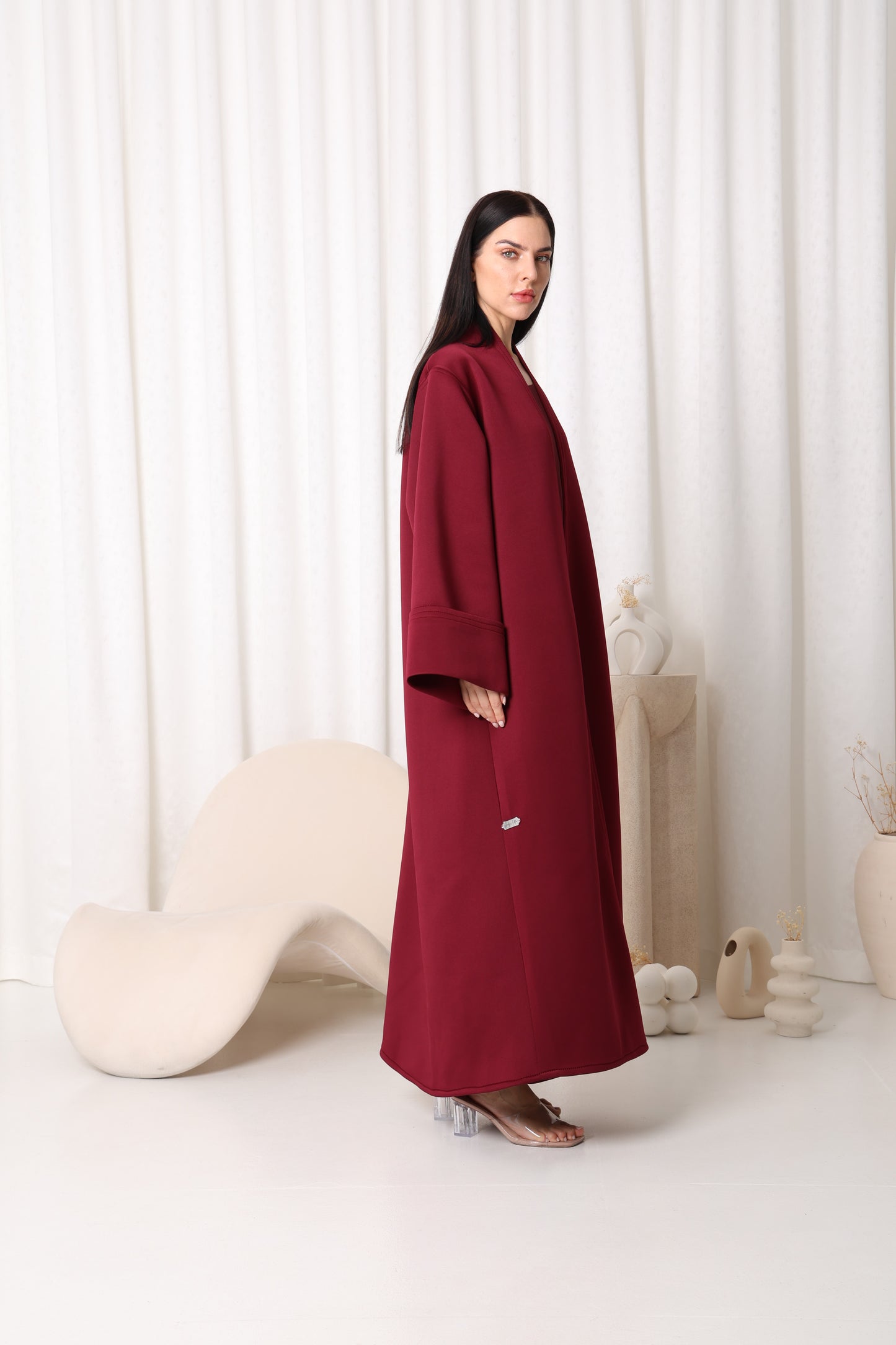  Ruby Plush Abaya-Sandy's Edition Boutique