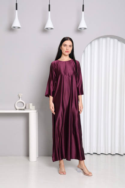 Purple Abaya Underdress Sandy's Edition 